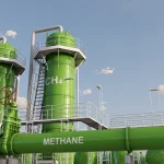 How is biogas produced?