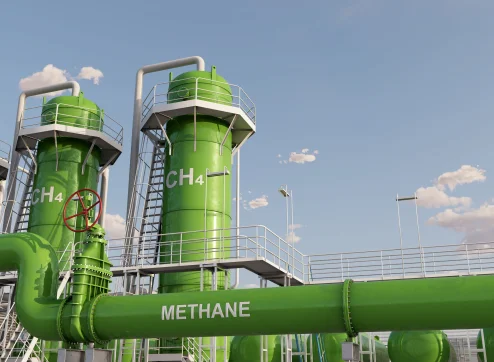 How is biogas produced?