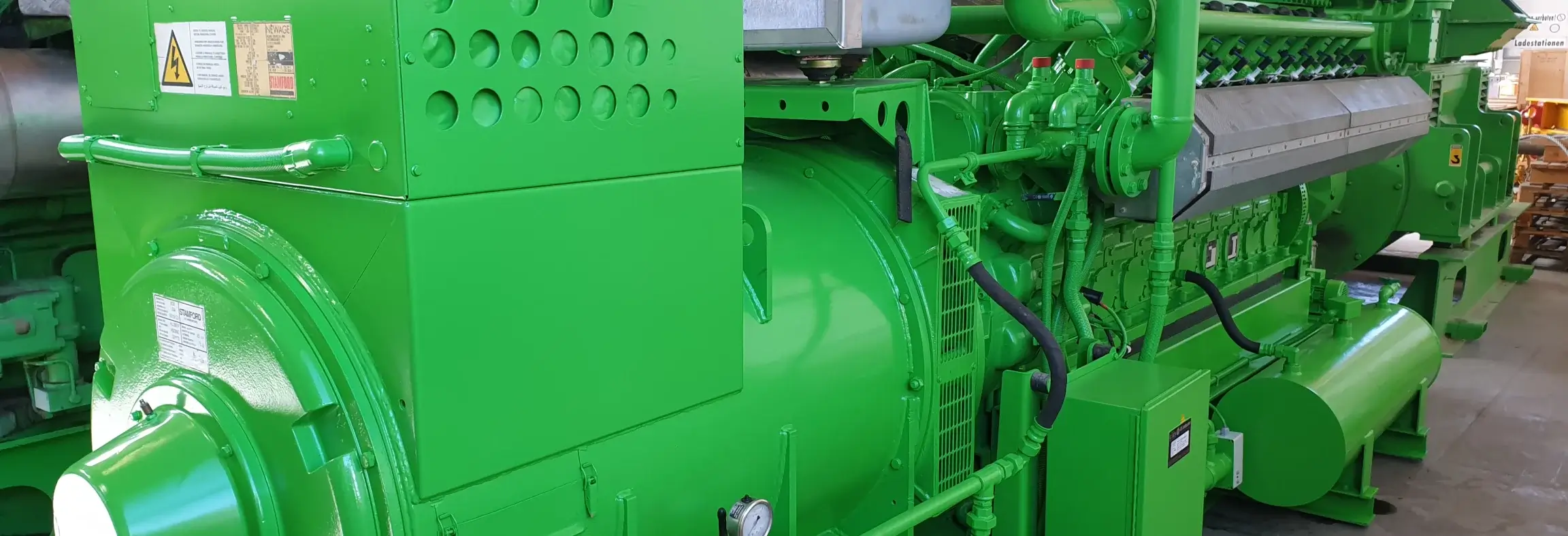 Buy a used Gas Engine, Gas Generator or Genset